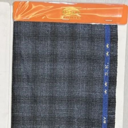 Grey Polyester Trouser Fabric In Bhilwara